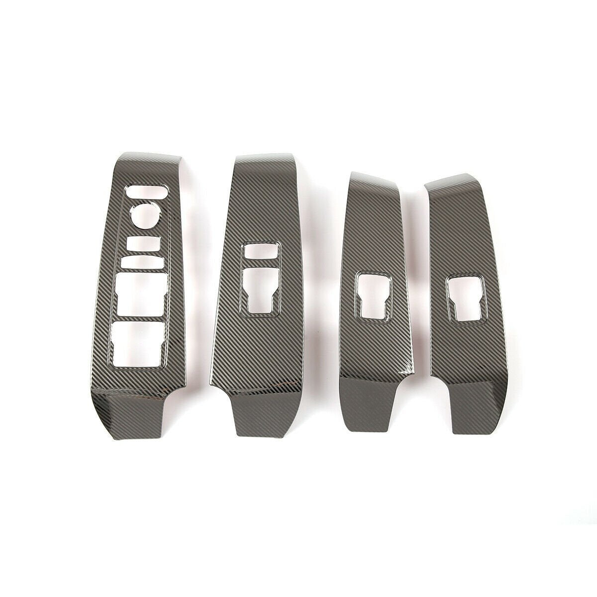 Carbon Fiber Steel Window Lift Switch Button Trim for Honda for Civic 11th 2022 2023