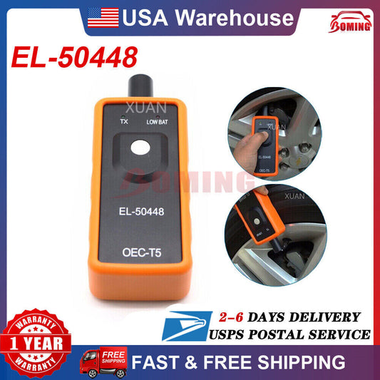 For GM Vehicles EL-50448 TPMS Relearn Tool Auto Tire Pressure Monitor Reset Tool