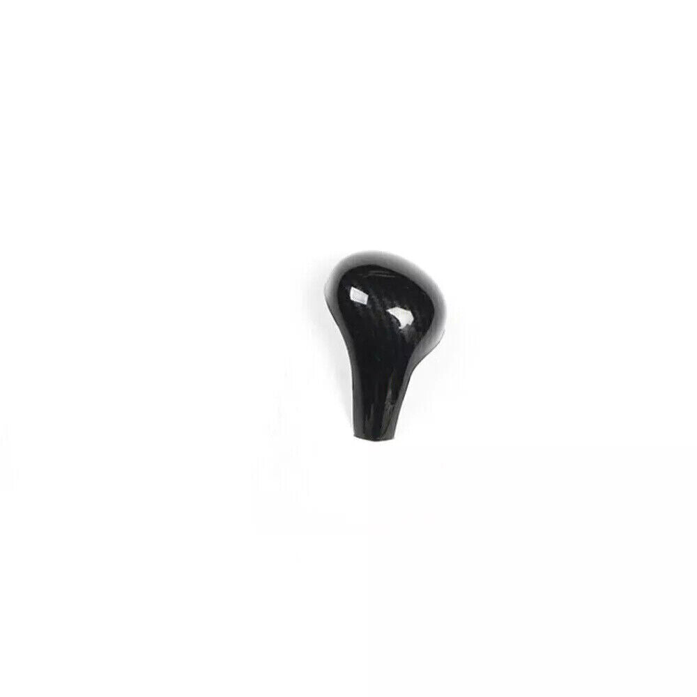 for Audi A6 2008-2011 Carbon Fiber Look Inner Console Gear Shift Knob Cover Trim