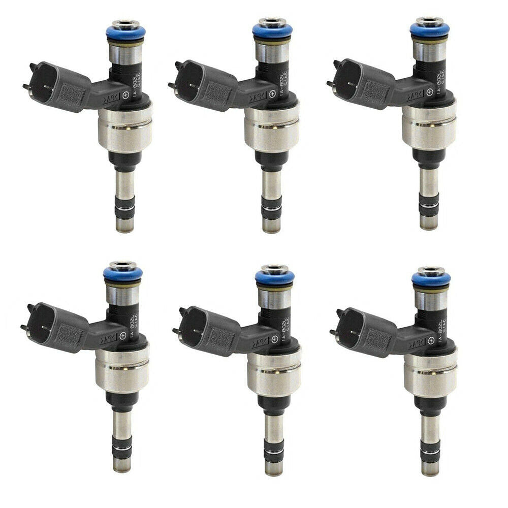 6Pcs GDI Fuel Injector 12629927 Fits 2010-2011 LACROSSE CTS EQUINOX TERRAIN 3.0L