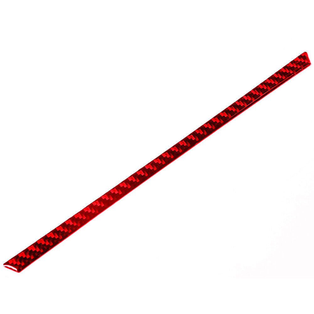 Red carbon fiber speedometer trim for BMW 6 Series F12 F13 2011-2018