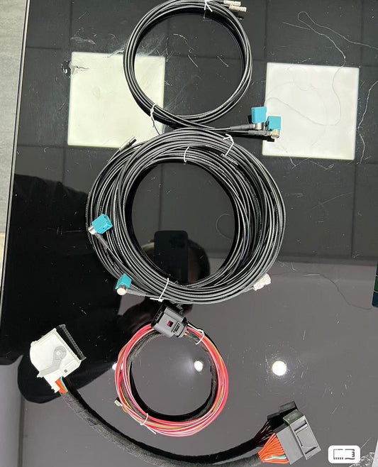 Retrofit 360 surround Camera Cable wiring set for BMW 7 series G70 G71 IDrive 8