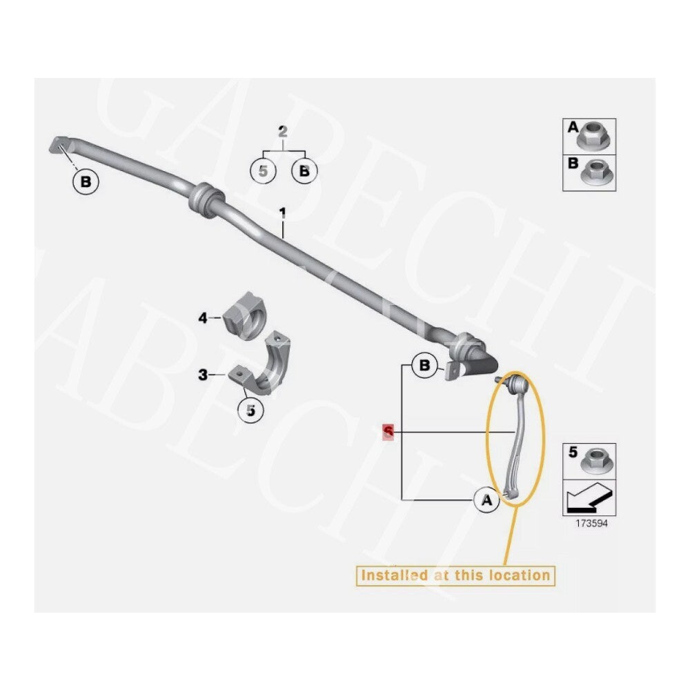 for Rolls-Royce for Phantom Front Suspension Control Curved Arm Bushing Kit 31120409267