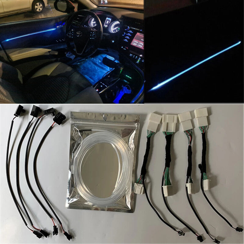 Atmosphere Light Interior LED Blue Dashboard Frame Lamp for Toyota for Camry 2018-20