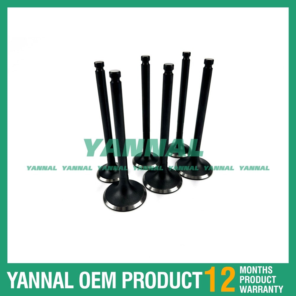 3GM30 intake and exhaust valves are suitable for Yanmar excavator engine parts.