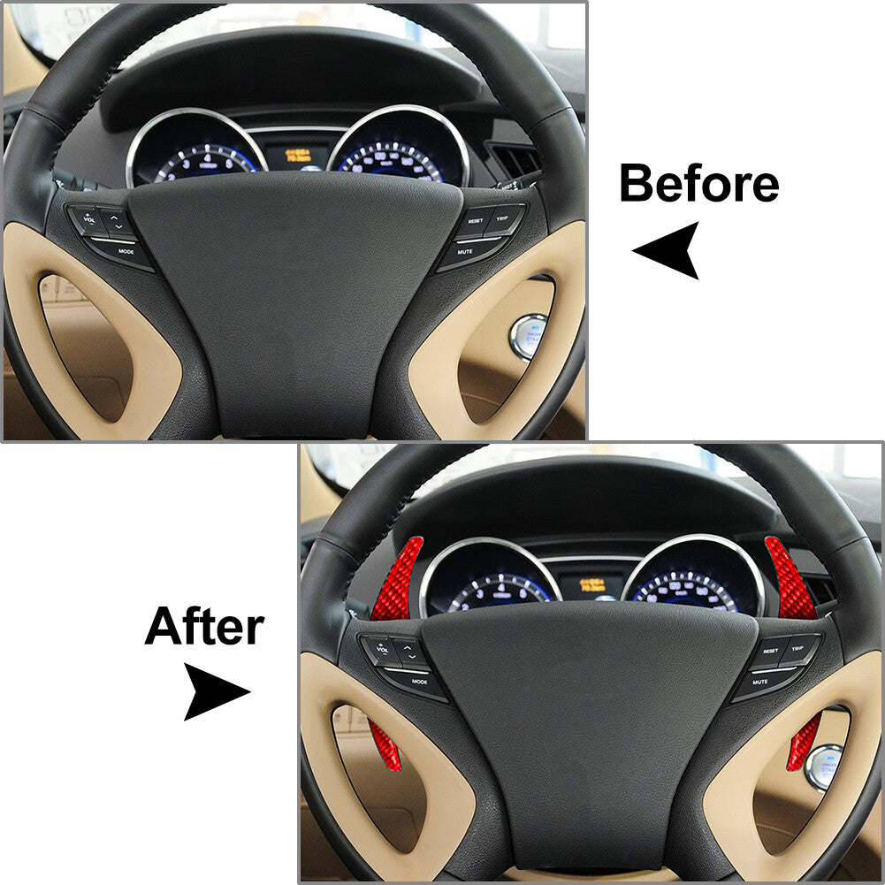 Steering Wheel Shift Paddle Extension for Hyundai Sonata 2010-15 I40 2015
