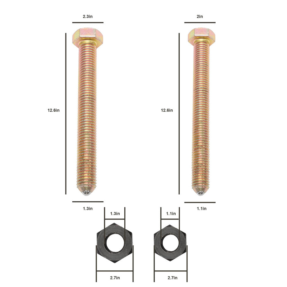 78834 Wheel Hub Removal Tool Bolts  Nuts Impact Rated Hub Removal Bolt Kit