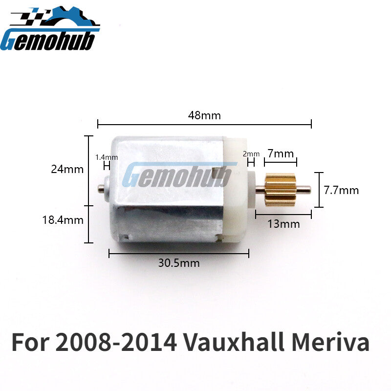 13120789 Fuel Filler Cap Actuator Motor For 2008-2014 for Vauxhall Meriva
