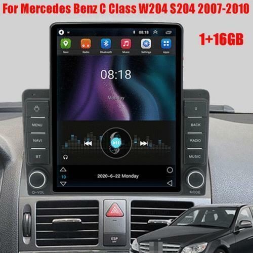 For 07-10 for Benz C Class W204 S204 Android 10.1 9.5 Stereo Radio Player GPS Navi