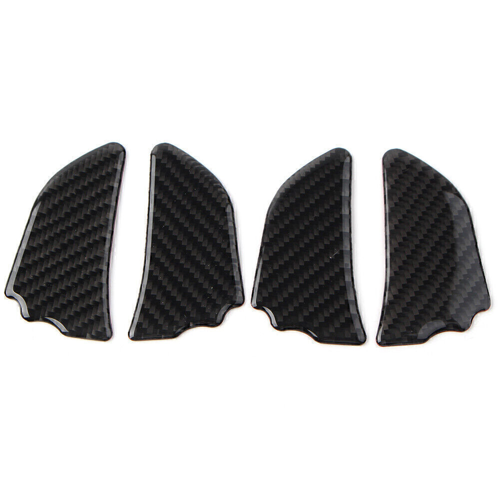 Carbon Fiber Interior Door Handle Bowl Cover Trim for Subaru Forester 2013-2018