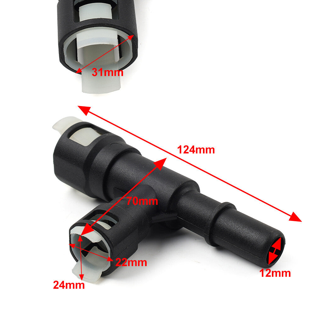 Heater Hose Joint Connector for Cadillac for Chevrolet Fit for GMC for Hummer