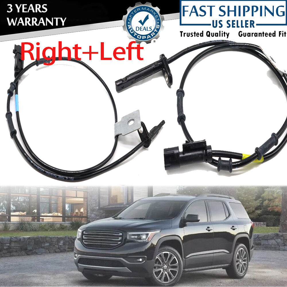 2Pcs Front Left Right ABS Wheel Speed Sensor for Chevrolet Terrain for GMC 2010-17