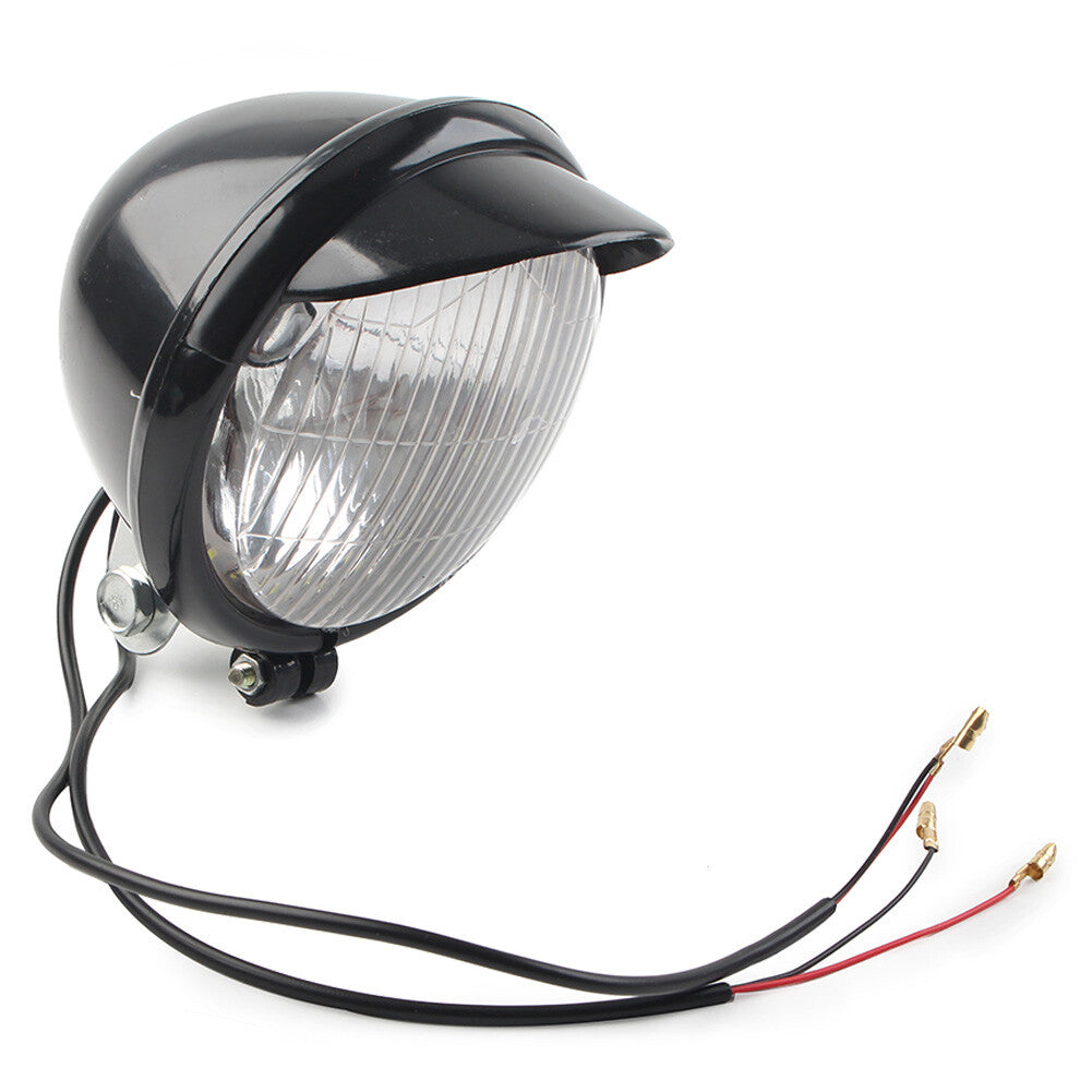 Motorrad-Frontscheinwerfer-Nebelscheinwerfer f¨¹r for Harley for Honda for Suzuki Schwarz