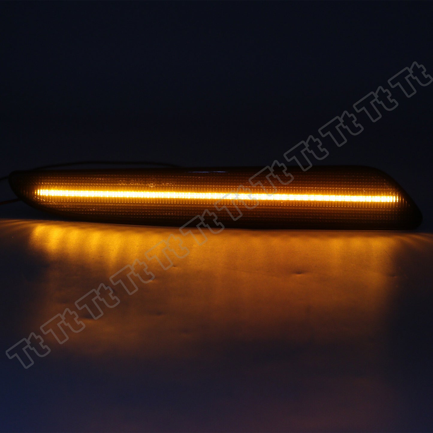 Two LED front bumper side marker lights suitable for 07-09 for Mercedes-Benz W211 E-Class E320