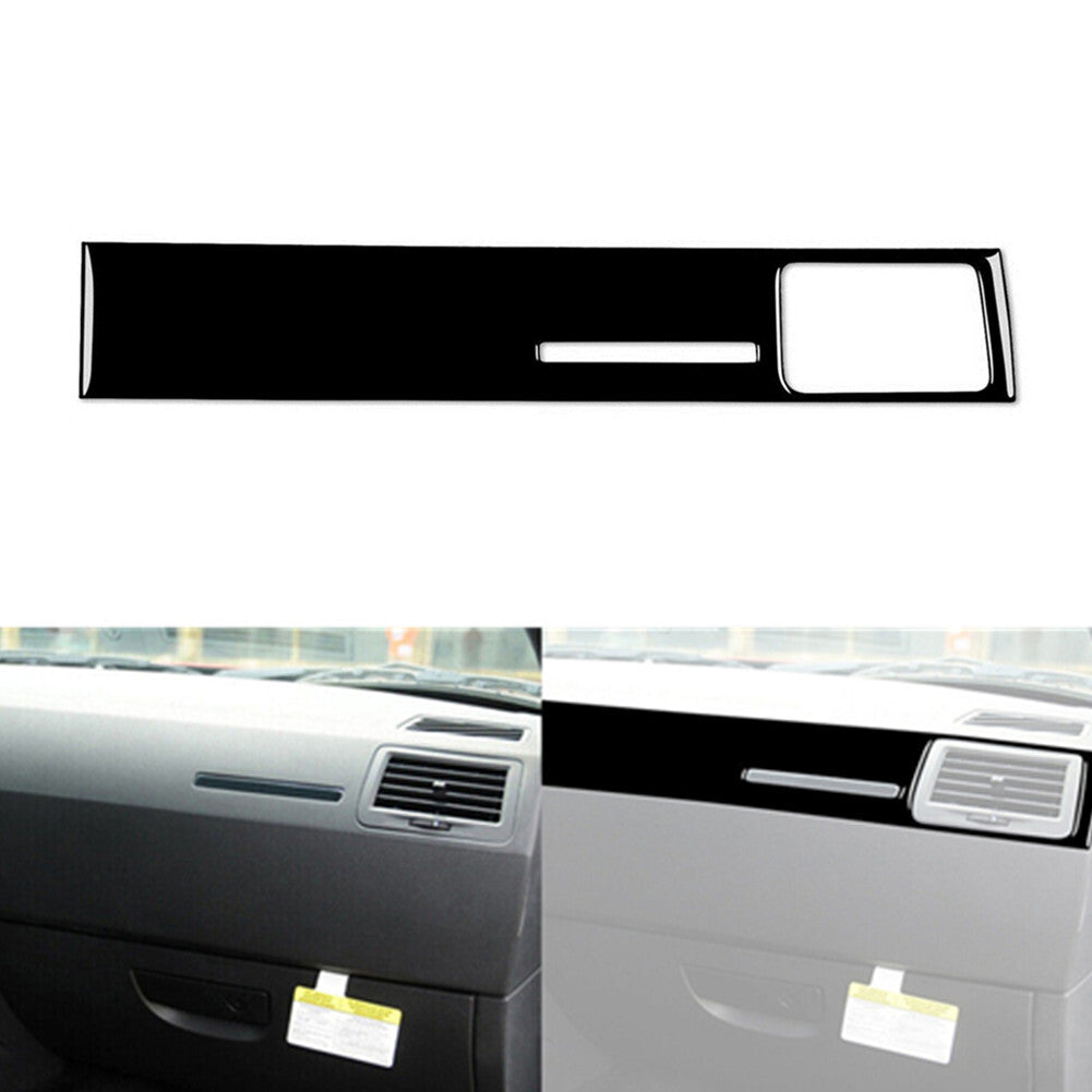 Piano Black for Co -pilot Dashboard Panel Cover Trim for Dodge for Challenger 2008-2014