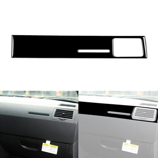 Piano Black for Co -pilot Dashboard Panel Cover Trim for Dodge for Challenger 2008-2014