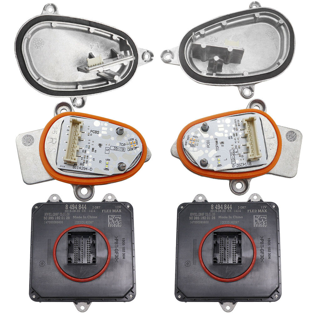 6pcs Full Set LCI LED Headlight DRL Source Module 63118494844 for BMW X1 F48