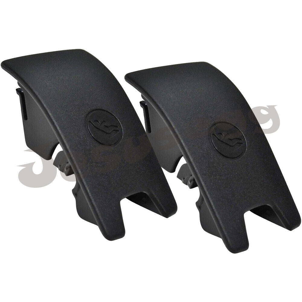 2X Black Child for Seat Isofix Slot Trim Cover Fits for Audi A4/S4 A5/S5 8W0887187