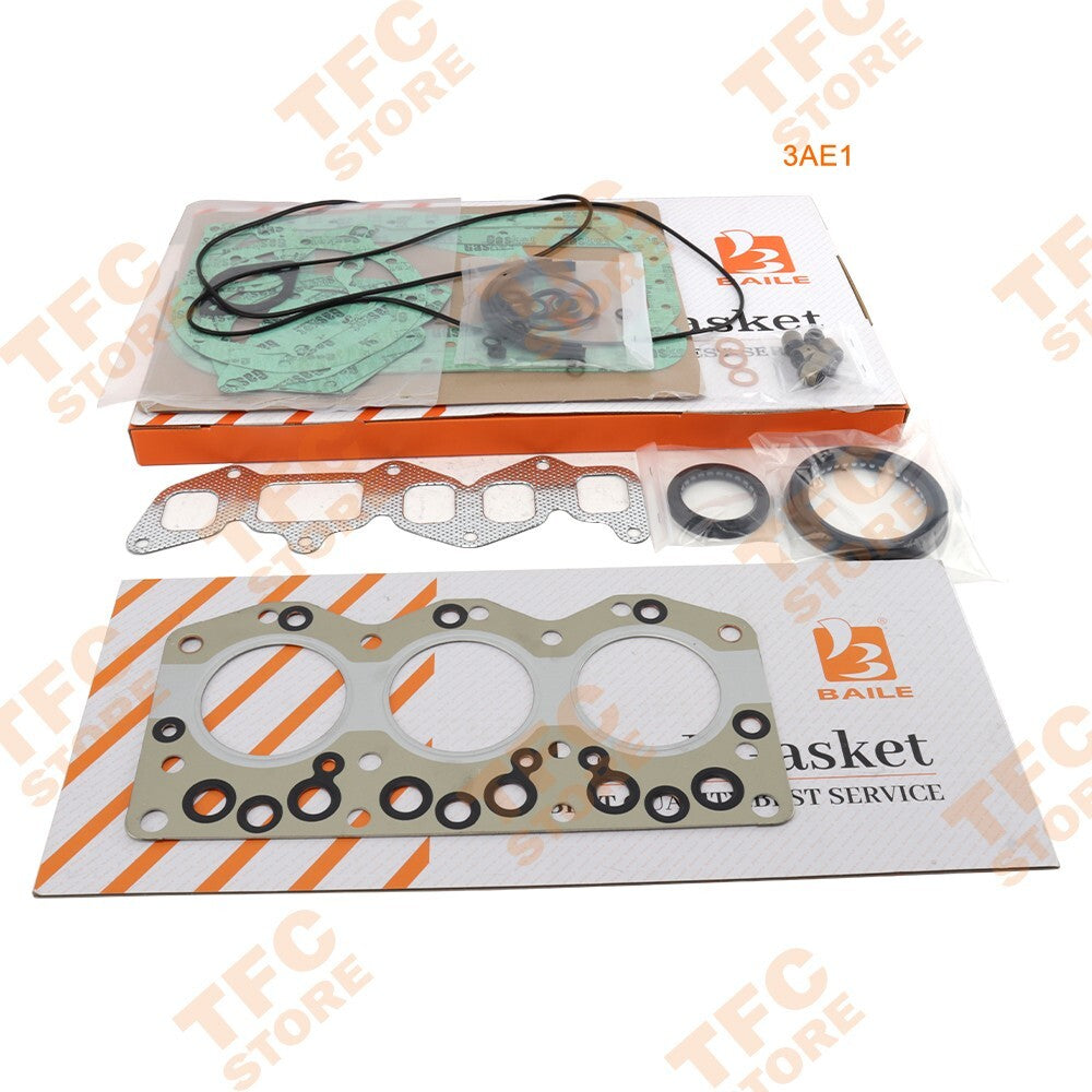 3AE1 full gasket kit for ISUZU engine gasket set New