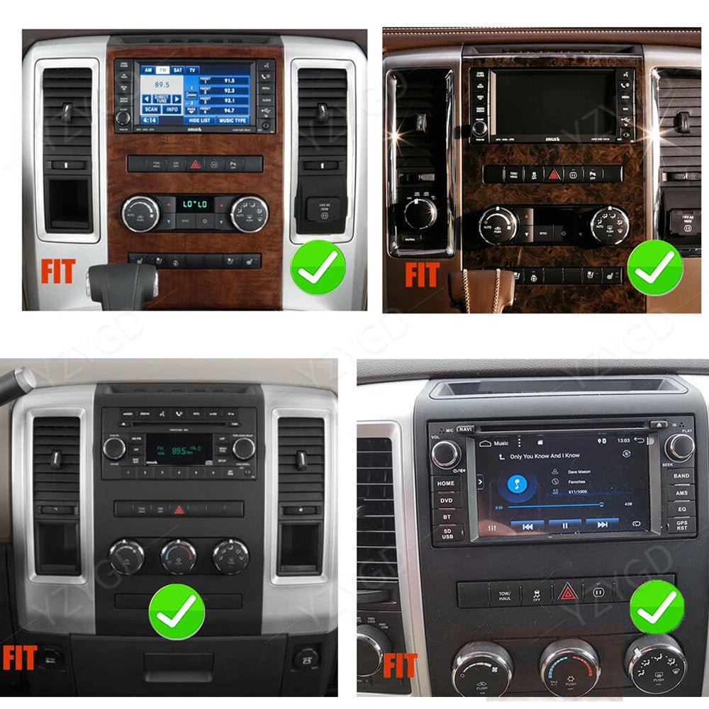 7 for DODGE for RAM 1500 2500 3500 2009-2012 Stereo Carplay Car Radio Screen GPS BT