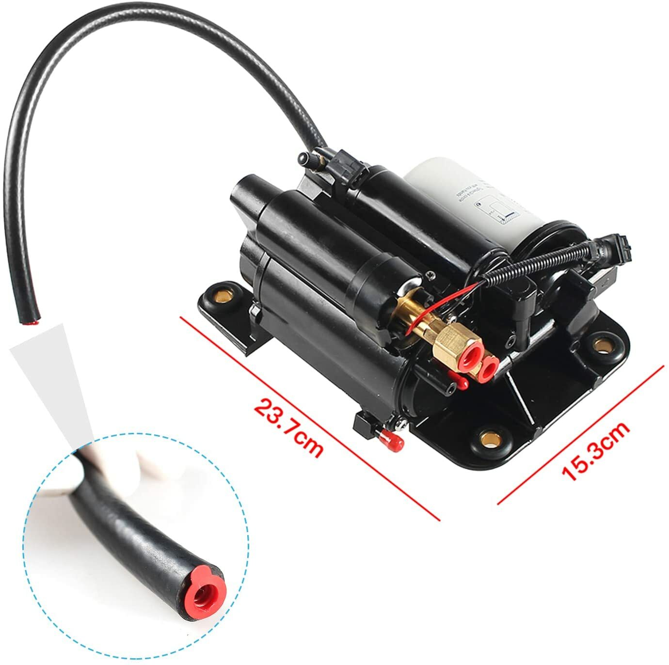 New Electric Fuel Pump Assembly 21608511 21545138 for Volvo Penta 4.3L 5.0L 5.7L