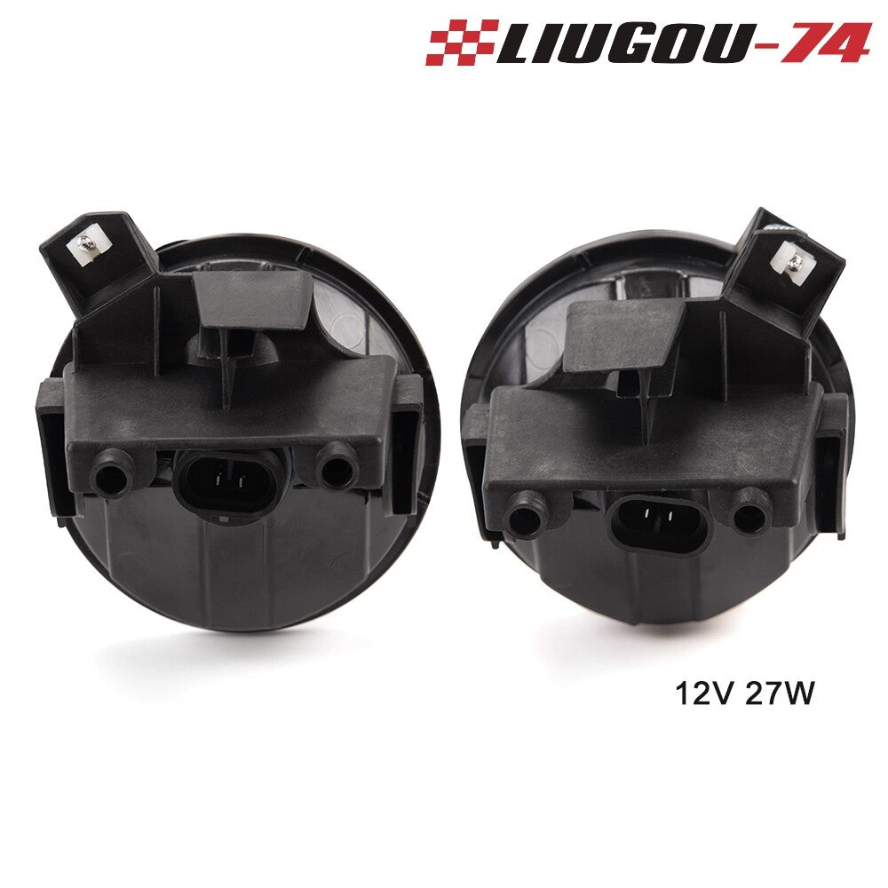 Suitable for 01-04 for Dodge Dakota/Durango transparent lens bumper driving fog light kit