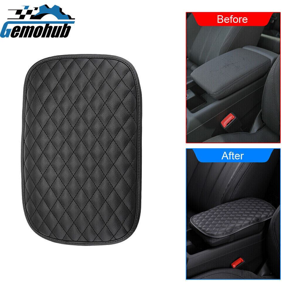 Universal Car Armrest Cushion Cover Center Console Box Protector Pad Accessories