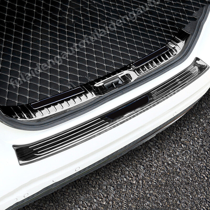 for Nissan Altima 2019-2022 Black Rear Bumper Protector Plate Cover Trim Guard