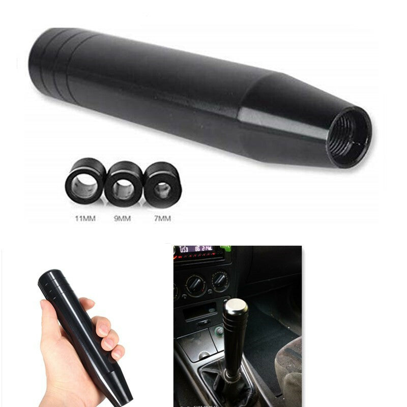 Car Universal Metal Sport Racing Gear Shift Knob Manual Automatic Gear lever BK
