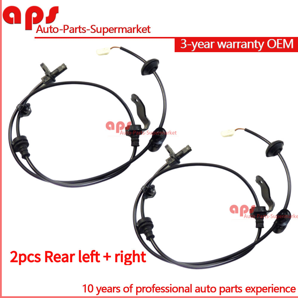 Two ABS wheel speed sensors for Honda CRZ Fit Insight 09-13 rear left and right