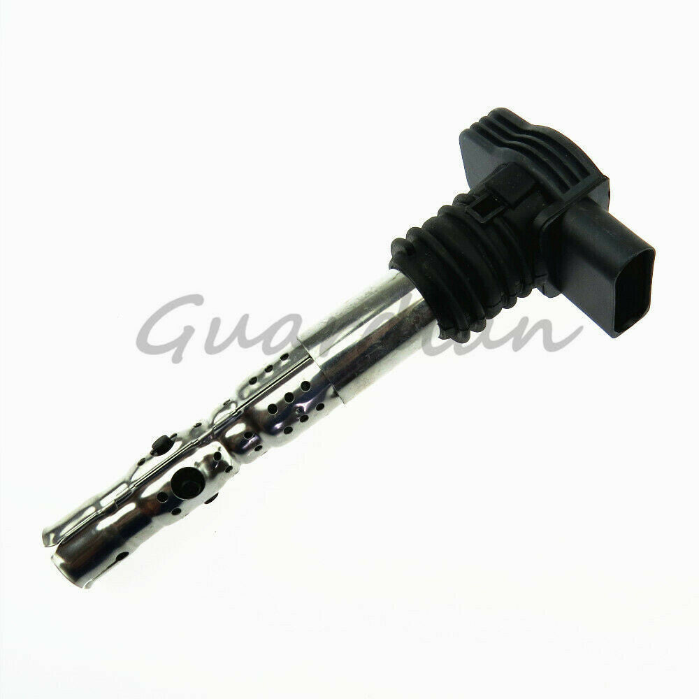 One ignition coil (06A905115D) is suitable for Audi S3, for Volkswagen Beetle, for Golf , for Jetta , for Passat 1.7L, and 1.8L engines.