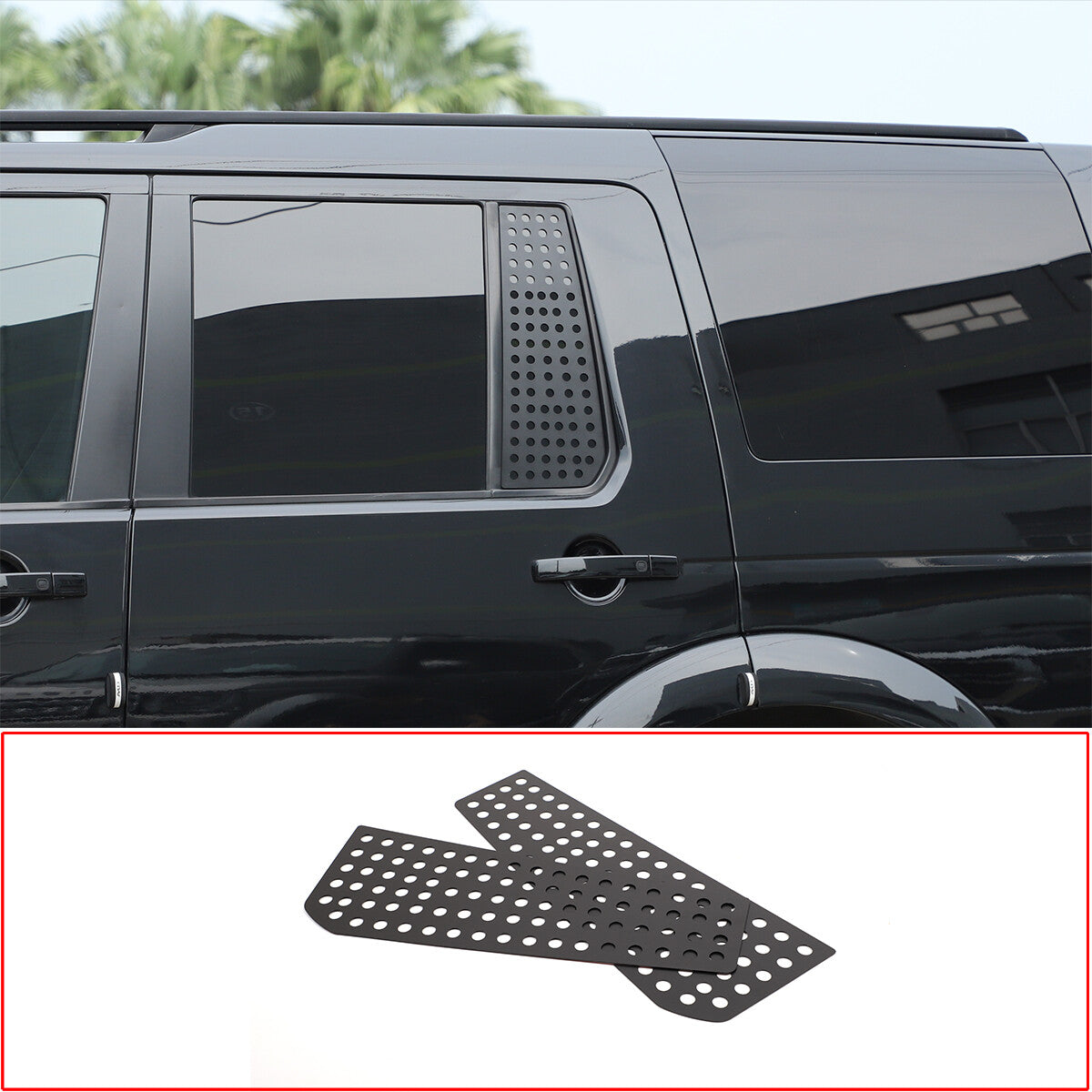 Applicable to for Land Rover 4 10-2016 Rear Window Side Window Trim Panel Aluminum