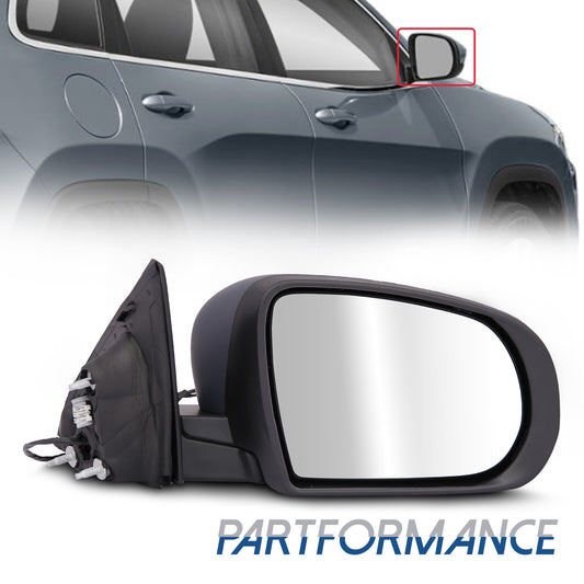 Heated passenger-side door mirror for 2017-2022 Compass SUVs 68365136AA CH13298