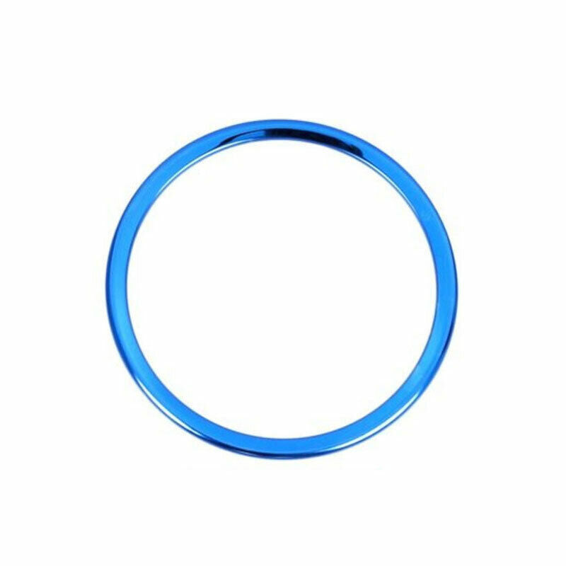 Inner Steering Wheel Horn Ring Cover Trim 1 for Kia Seltos 2020-2022 Blue Steel