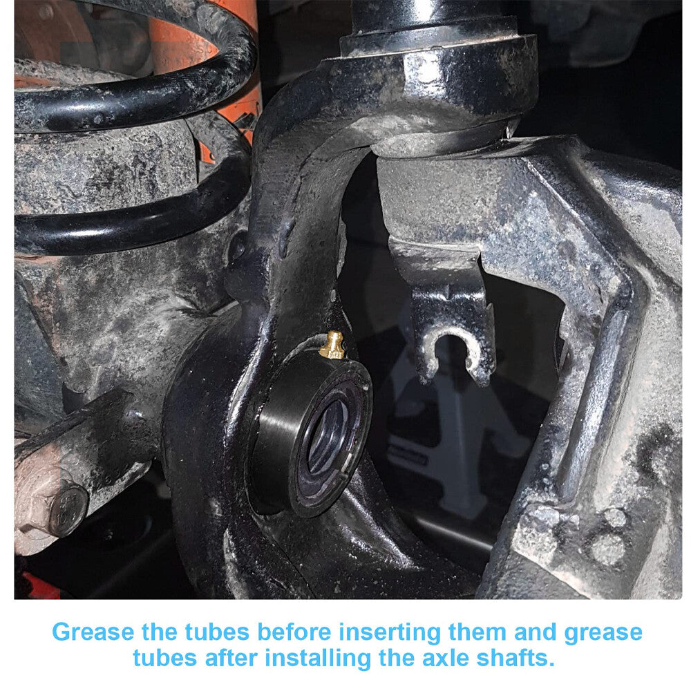 Front Axle Tube Seal Pair+Inner Axle Side Seal Installation Tool for Dana 30/44