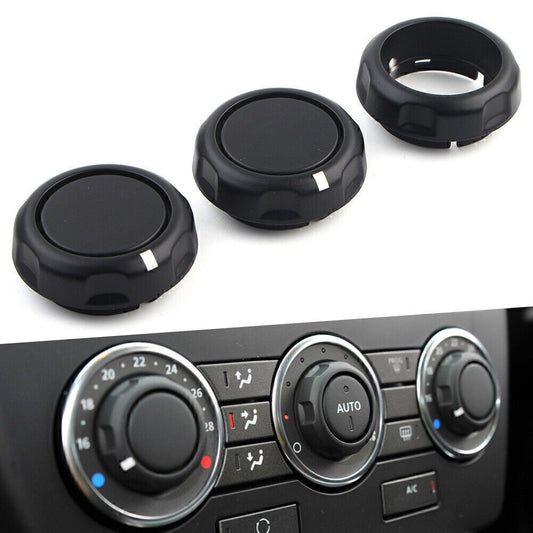 3x Air Condition Control Volume Knobs Fit 2007-15 2008 for Land Rover Freelander 2