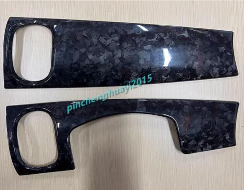 Forged carbon fiber automotive dashboard panel trim cover for Mini Cooper F55 F56 F57 2022-24