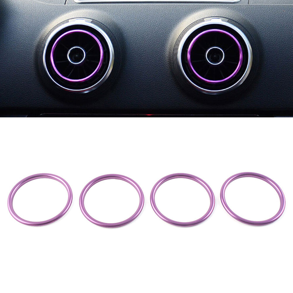for Audi A1 S1 Center Console AC Air Condition Vent Outlet Inner Ring Cover Trim