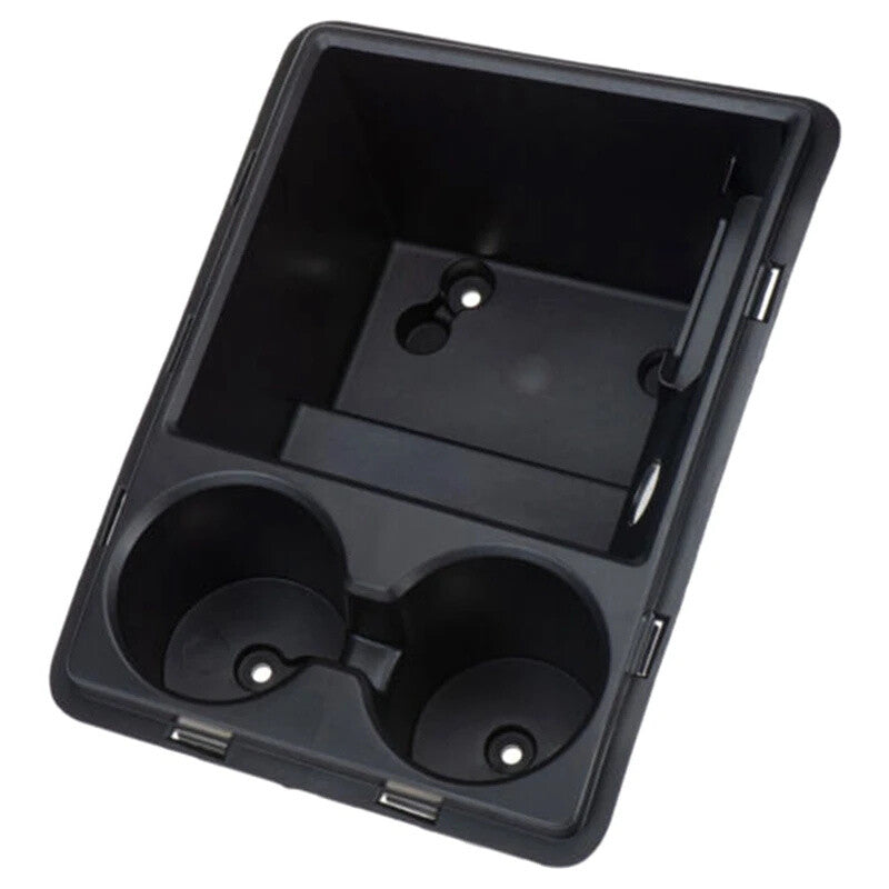 Full-center console cup holders and box storage for 2010-16 for Dodge Rams 1QR15DX9AA