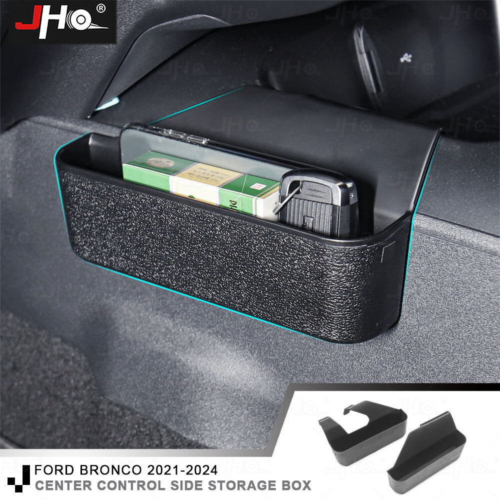 Center Console Gear Shift Side Storage Box Tray Organizer for Ford Bronco 2021+