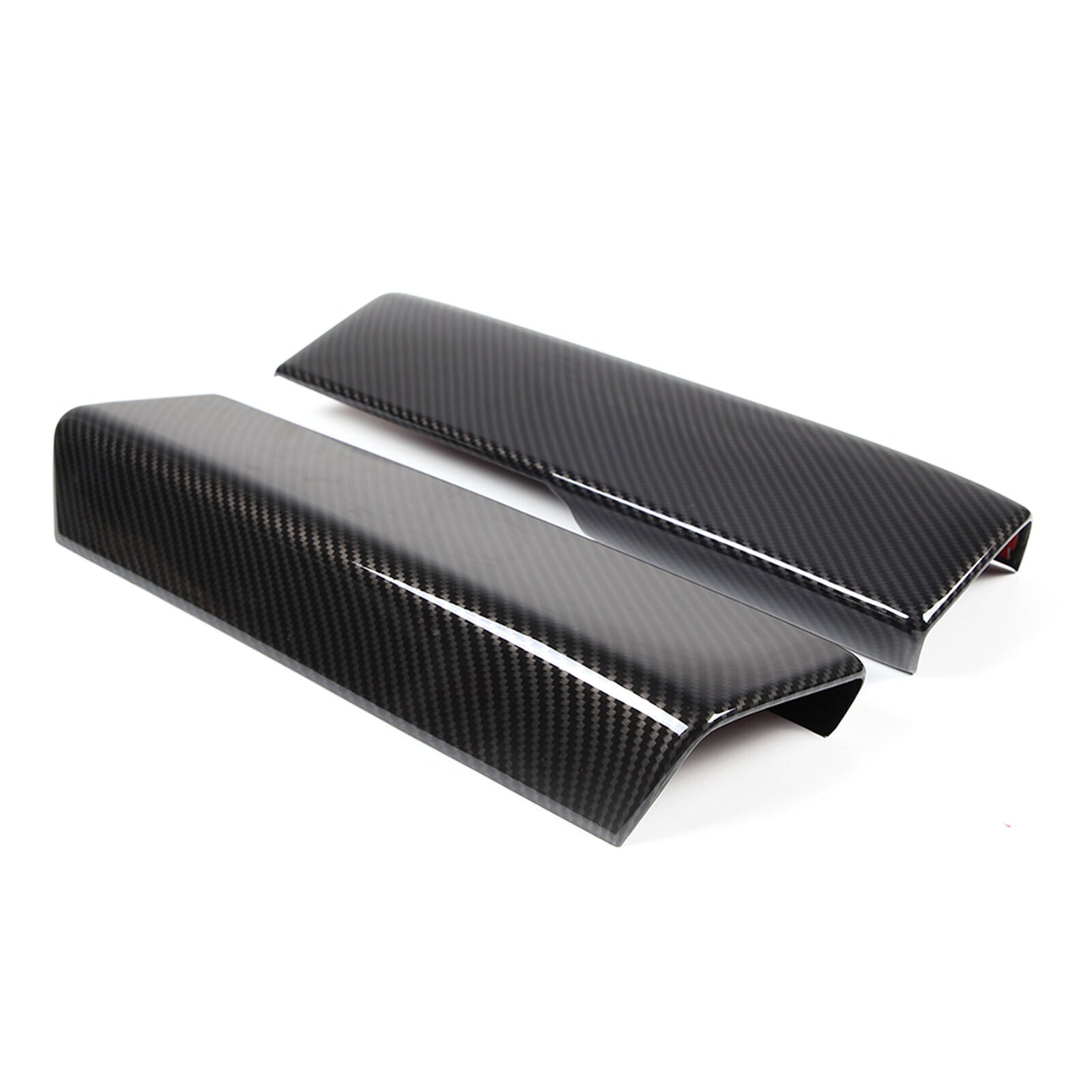Carbon fiber interior door slat decorative stickers for Corvette C6 2005 - 2013