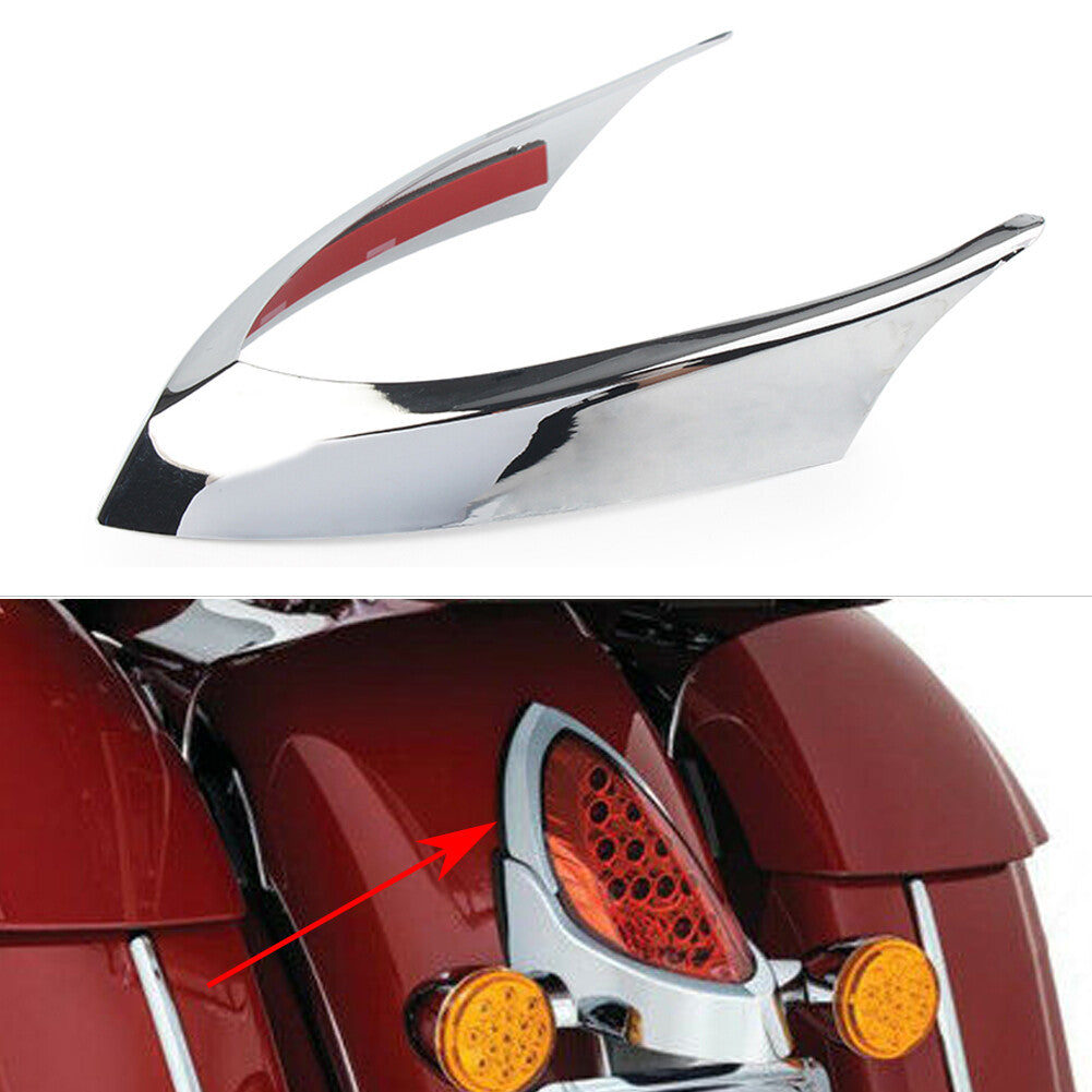 For Indian Chief Classic Dark Horse Vintage 2014-2018 Tail Light Top Trim Cover