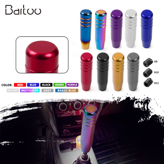 Universal JDM Aluminum Automatic Stick Car Gear Shift Knob Shifter 5 6 Speed