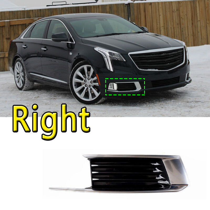 For 2018-2019 for Cadillac XTS Right Front Lower Bumper Grille Fog Light Cover