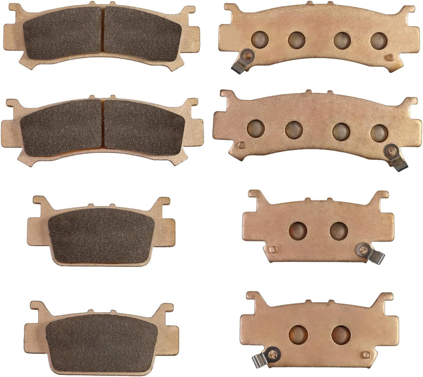Front Rear Brake Pads for Honda Pioneer 1000-5 2016-2021 Talon 1000R 1000X SXS