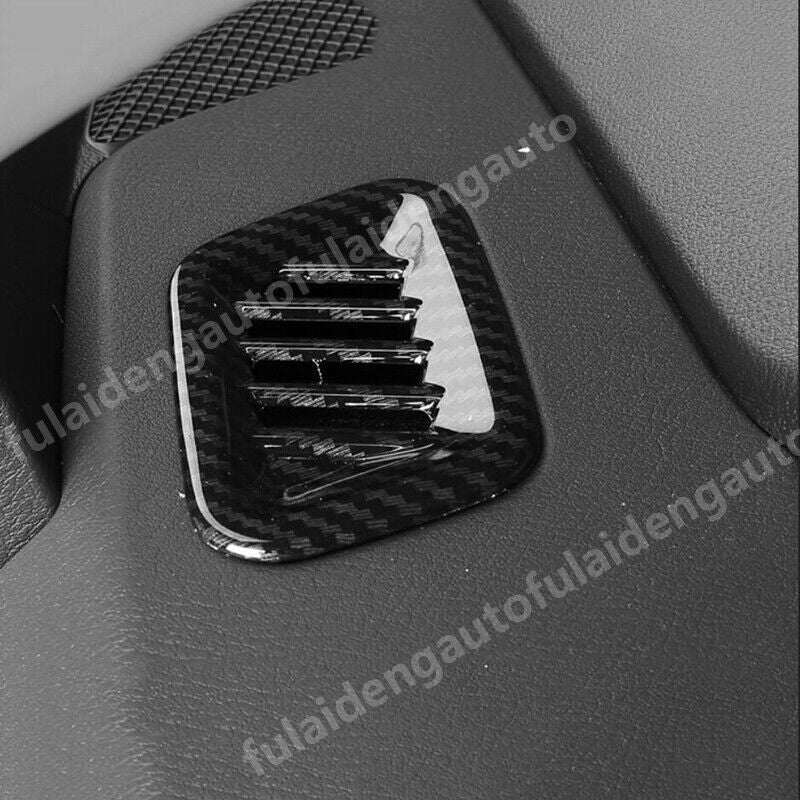 for Nissan Altima 2019-22 ABS Carbon Fiber Dashboard Air Outlet Vent Cover Trim