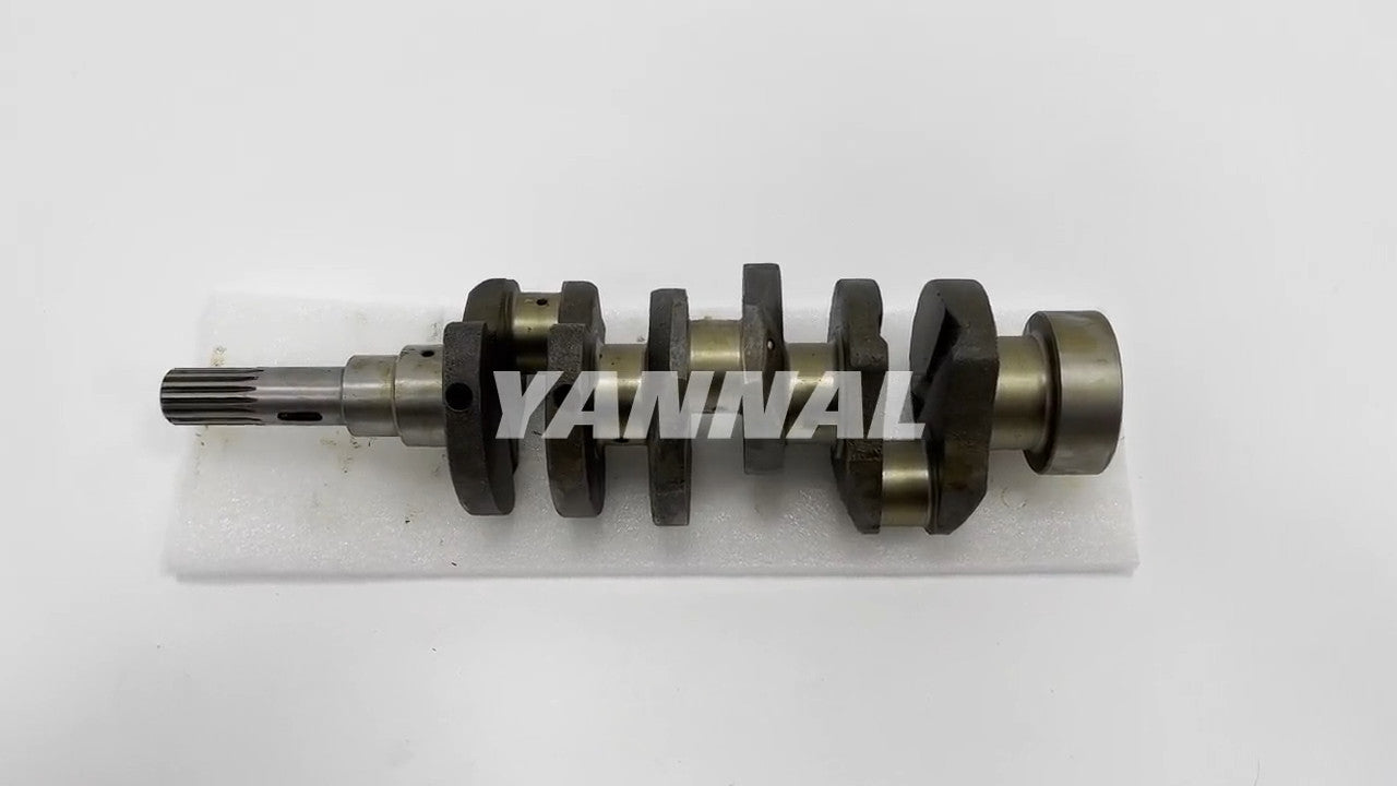 D782 crankshaft 16805-2301 is suitable for Kubota excavators KX016 and U15, and tractors 226B and 226B3-.