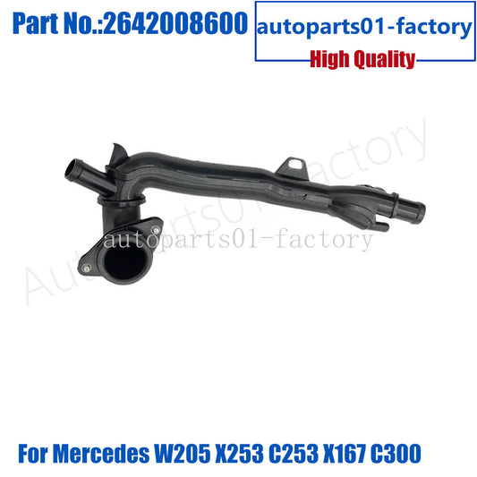 Engine Thermostat Coolant Pipe for Mercedes W205 X253 C253 X167 C300 E350 GLC300