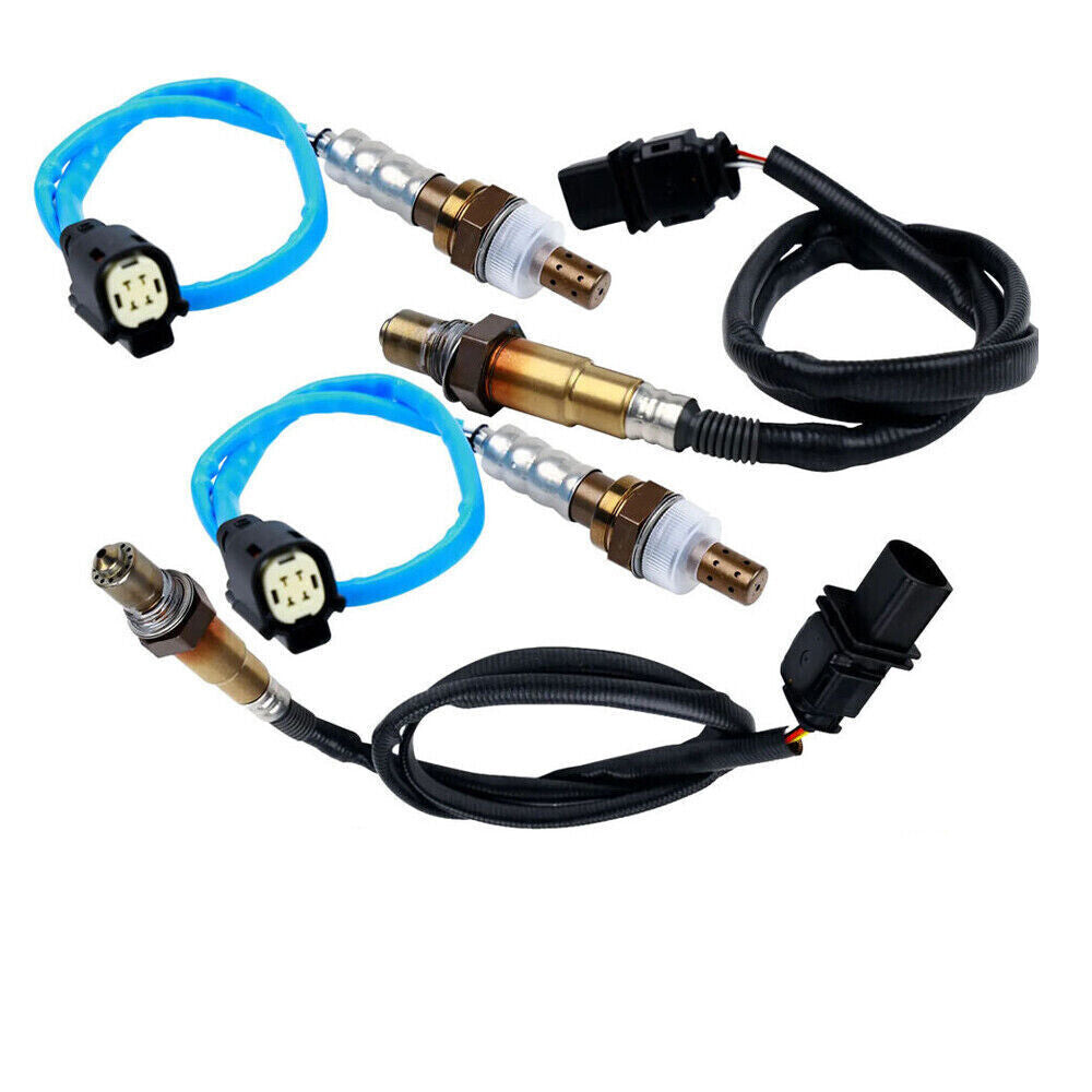 For 2011-2014 for Ford F-150 3.5L Turbocharged O2 4pcs Oxygen Sensor Up+Downstream