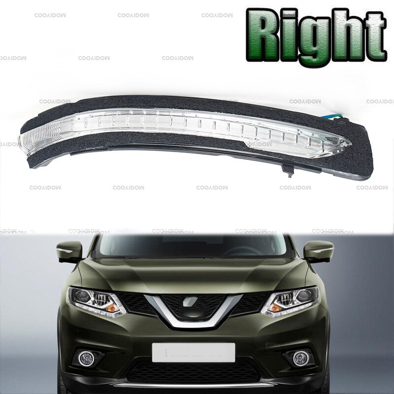 Right Rear Mirror Indicator LED Front for Nissan X-Trail T32 for Nissan Qashqai J11